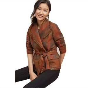 Cartonnier ANTHROPOLOGIE Sophie Wrap Blazer